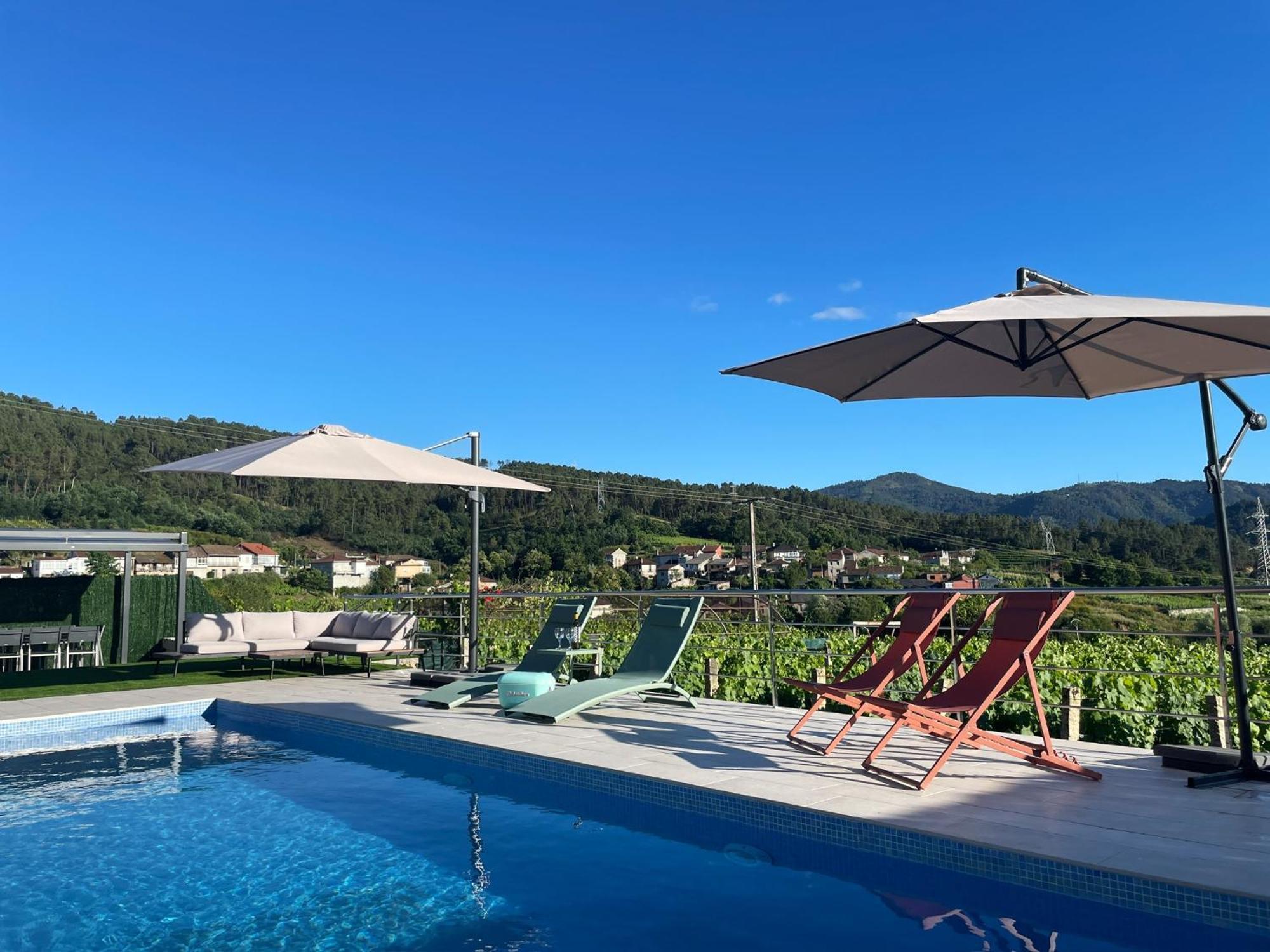 A Finca Da Tonita Ribadavia Bagian luar foto