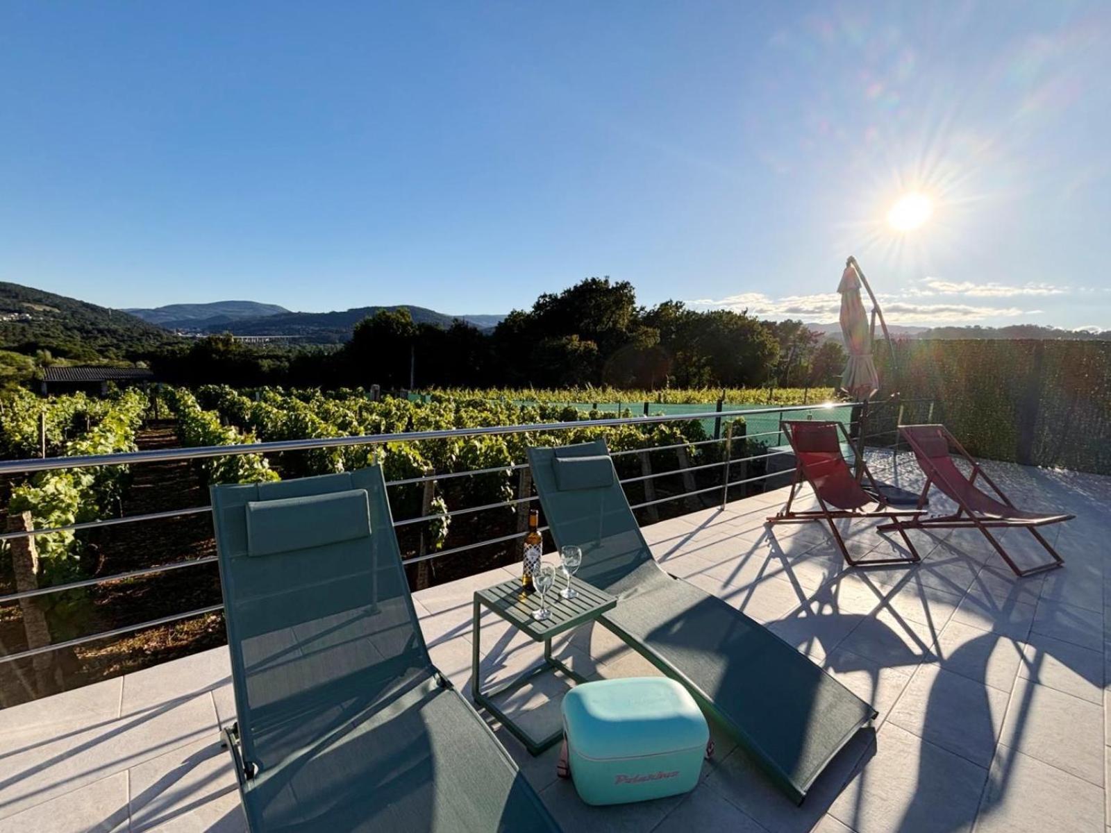 A Finca Da Tonita Ribadavia Bagian luar foto